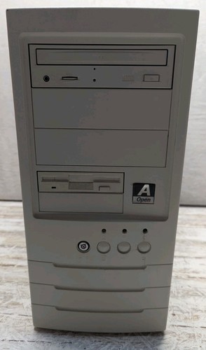 Vintage desktop computer - vintage,
