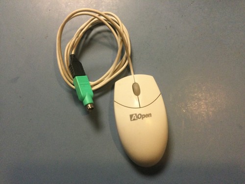 Vintage aopen computer mouse - vintage,